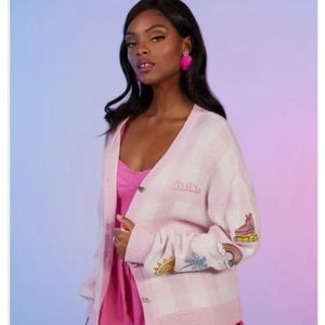 Gingham Barbie Cardigan!